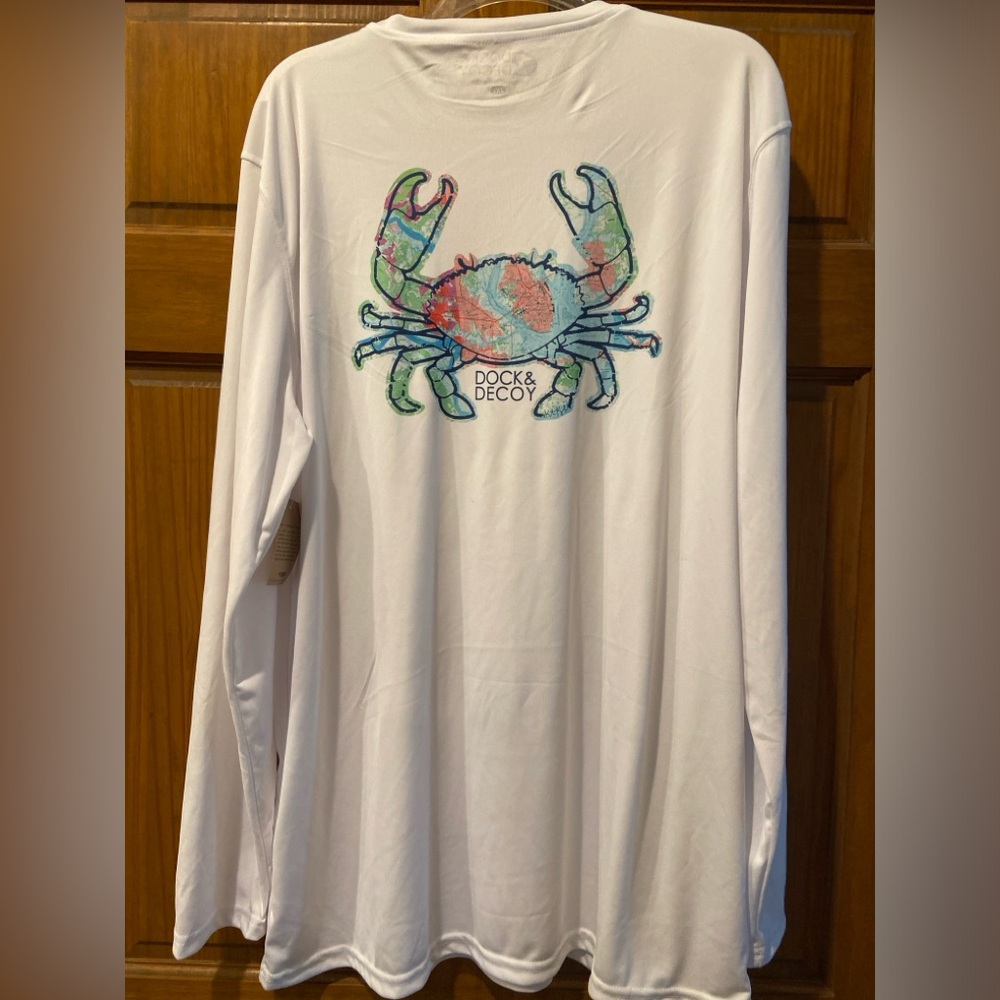 NWT! Dock & Decoy crab 🦀 shirt Sz xxl